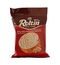 نظری کیک رولتین گردویی 35گرم